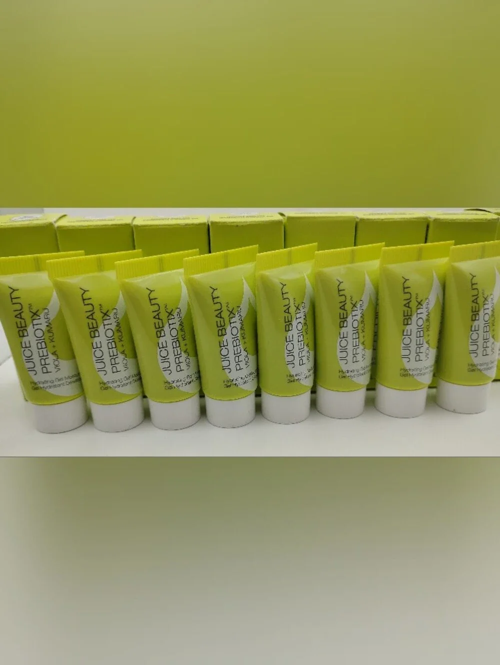 X8 Juice Beauty Prebiotix Viola + Kumaru Hydrating Gel 7.8ML Each
